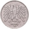 Купить Германия, ФРГ 5 марок 1990, знак монетного двора: "J" - Гамбург