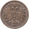 Купить Австрия 2 геллера (heller) 1909