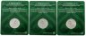 Купить Казахстан набор из 3-х монет номиналом 100 тенге 2019 "Личности" в буклете