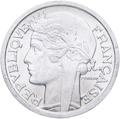 купить Франция 2 франка (francs) 1958