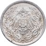 Купить Германия 1/2 марки (mark) 1907 Знак монетного двора: "A" - Берлин