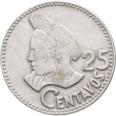 купить Гватемала 25 сентаво (centavos) 1979