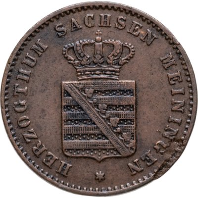 купить Германия, Саксен-Мейнинген 2 пфеннига 1868