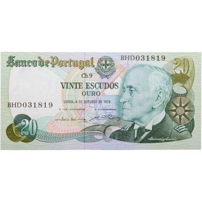 купить Португалия 20 эскудо 1978