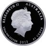Купить Австралия 50 центов 2013 "Год змеи"