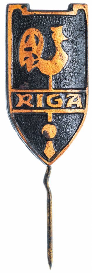купить Значок Латвийской ССР 1965 г "Riga", иголка