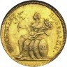 Купить жетон 1774 года мир с турками, золото
