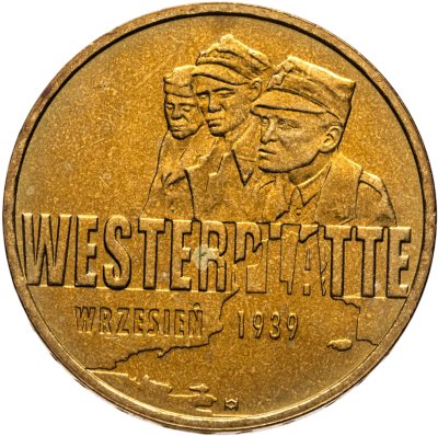 купить Польша 2 злотых 2009 "Оборона Вестерплатте в сентябре 1939"
