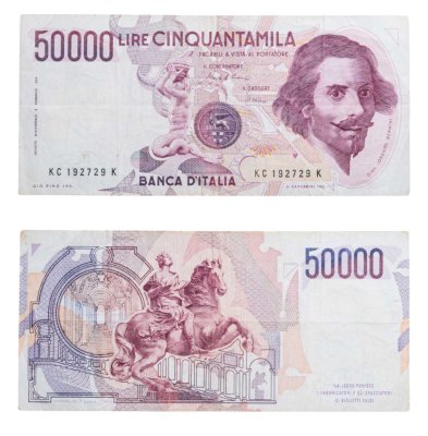 купить Италия 50000 лир 1984 (Pick 113a)