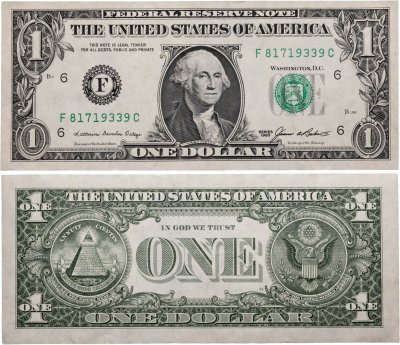 купить США 1 доллар 1985 года (Pick 474) F-Атланта