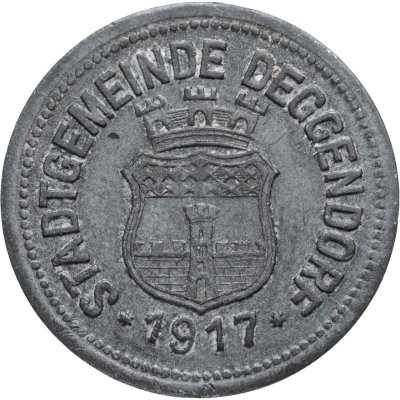 купить Германия "Деггендорф" 50 пфеннигов 1917 нотгельд