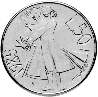 купить Сан-Марино 50 лир (lire) 1985 "Борьба с наркотиками"