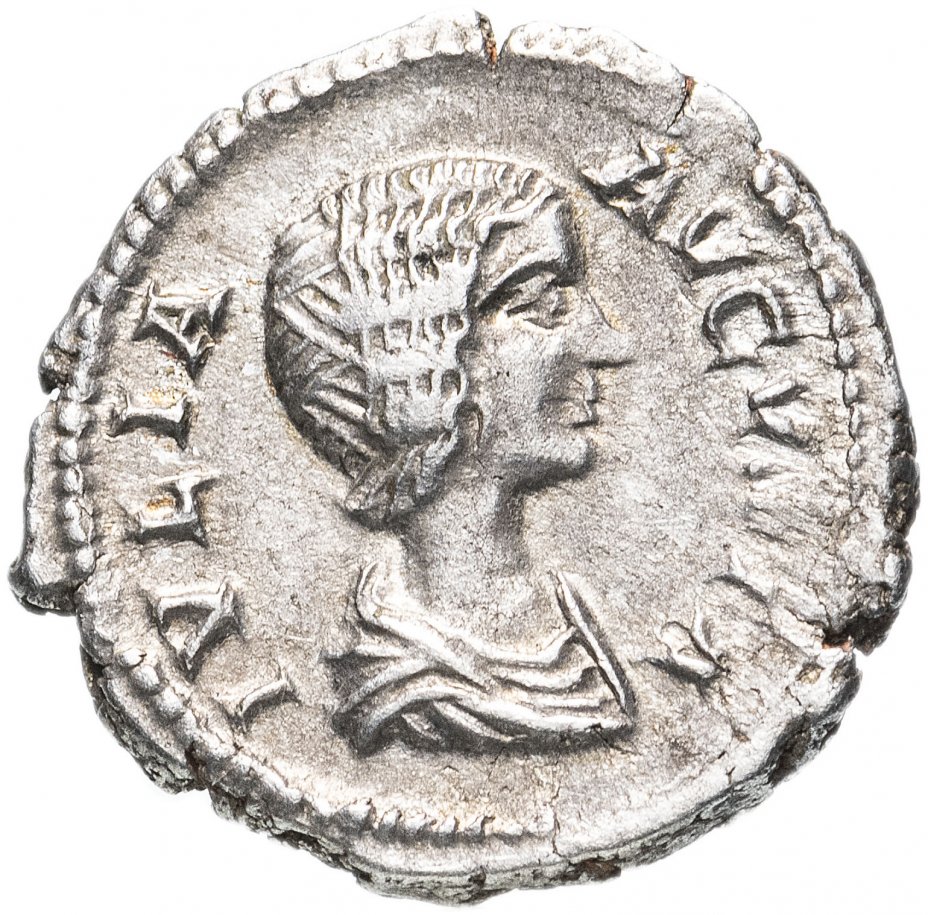 купить Римская империя, Юлия Домна, супруга Септимия Севера, денарий. (Юнона)