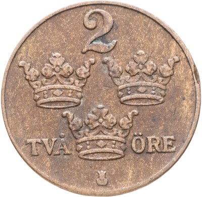 купить Швеция 2 эре (ore) 1939