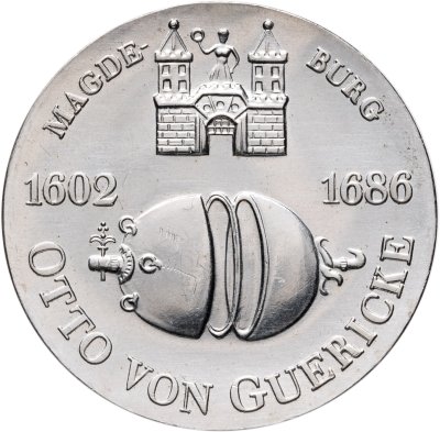 купить Германия (ГДР) 10 марок (mark) 1977 года "375 лет со дня рождения Отто фон Герике"