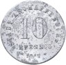 Купить Германия, Ашаффенбург 10 пфеннигов 1917