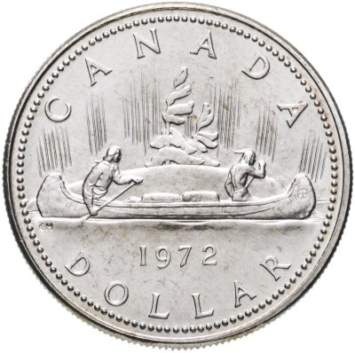 купить Канада 1 доллар (dollar) 1972 "Каноэ"