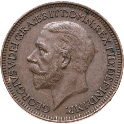 купить Великобритания 1 фартинг (farthing) 1932