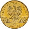 Купить Польша 2 злотых 2002 "Болотная черепаха"