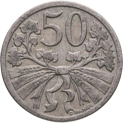 купить Чехословакия 50 геллеров (haleru) 1921