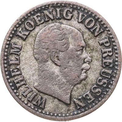 купить Германия (Пруссия) 1/2 гроша 1866 "A"