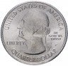 Купить США 1/4 доллара (25 центов, квотер) 2010 P — "Национальный парк Хот Спрингс" (1-й парк)