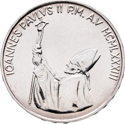 купить Ватикан 1000 лир (lire) 1983 "Сотворение мира"