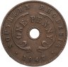 Купить Южная Родезия 1 пенни (penny) 1947