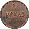 Купить 1 пенни (penni) 1914 Российская Финляндия