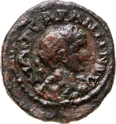 купить Римская империя, провинция Иудея, Элагабал, 218-222 годы, АЕ18. (Дион, Диум Декаполис)