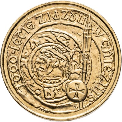 купить Польша 2 злотых (zlote) 2000 "1000 лет Конгрессу в Гнезно"