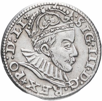 купить Речь Посполитая, Рига 3 гроша 1588 Сигизмунд III Ваза
