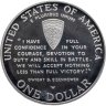 Купить США 1 доллар (dollar) 1995 "50 лет высадке союзников в Нормандии (День Д)"