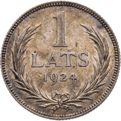 купить Латвия 1 лат (lats) 1924