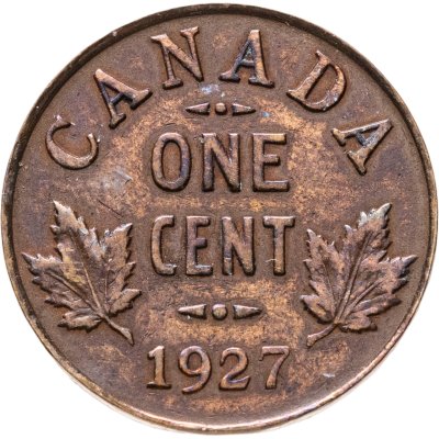 купить Канада 1 цент (cent) 1927