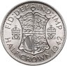 Купить Великобритания 1/2 кроны (crown) 1942 в слабе Монетник. ру UNC det чистка царапины