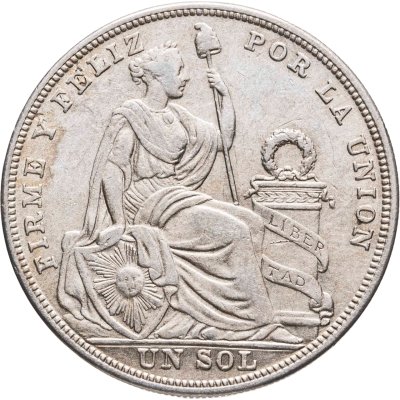 купить Перу 1 соль (sol) 1923