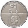 Купить Острова Кука 5 долларов 2010 "Четвертый крестовый поход", с сертификатом