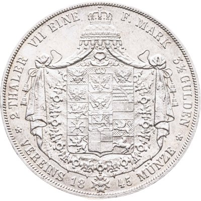 купить Пруссия 2 талера 1845