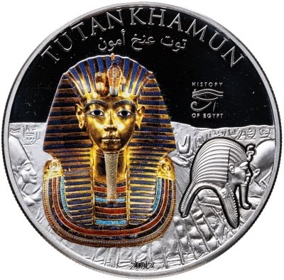 купить Острова Кука 5 долларов 2012 "История Египта - Тутанхамон"