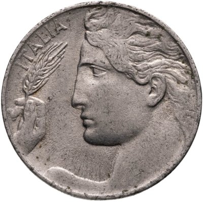купить Италия 20 чентезимо (centesimi) 1922