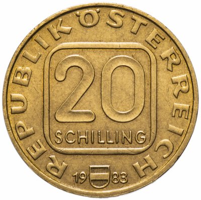 купить Австрия 20 шиллингов (shillings) 1983 "Замок Хохостервитц"