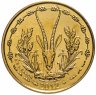 Купить Западная Африка (BCEAO) 5 франков (francs) 2012