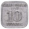 Купить Германия "Нойвид" 10 пфеннигов 1917 нотгельд