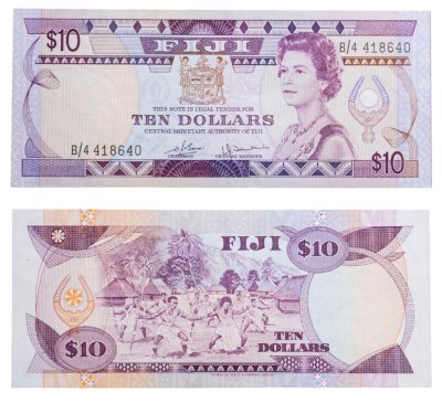 купить Фиджи 10 доллара 1980 P-79