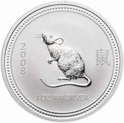 Купить Австралия 1 доллар (dollar) 2007 "Китайский календарь - Год крысы"
