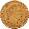 Купить Франция 5 франков (francs) 1862 A Наполеон III Золото