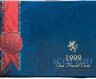 Купить Великобритания 1 фунт (pound) 1999 Герб Шотландии в буклете