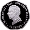 Купить Соломоновы Острова 50 центов 2026 «90-летие первого полета самолета Хоукер Харрикейн»