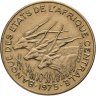Купить Центральная Африка (BEAC) 5 франков (francs) 1975